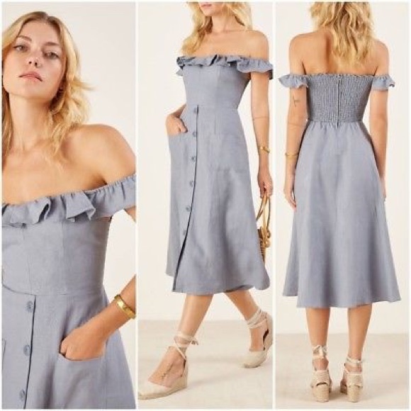 reformation hattie dress